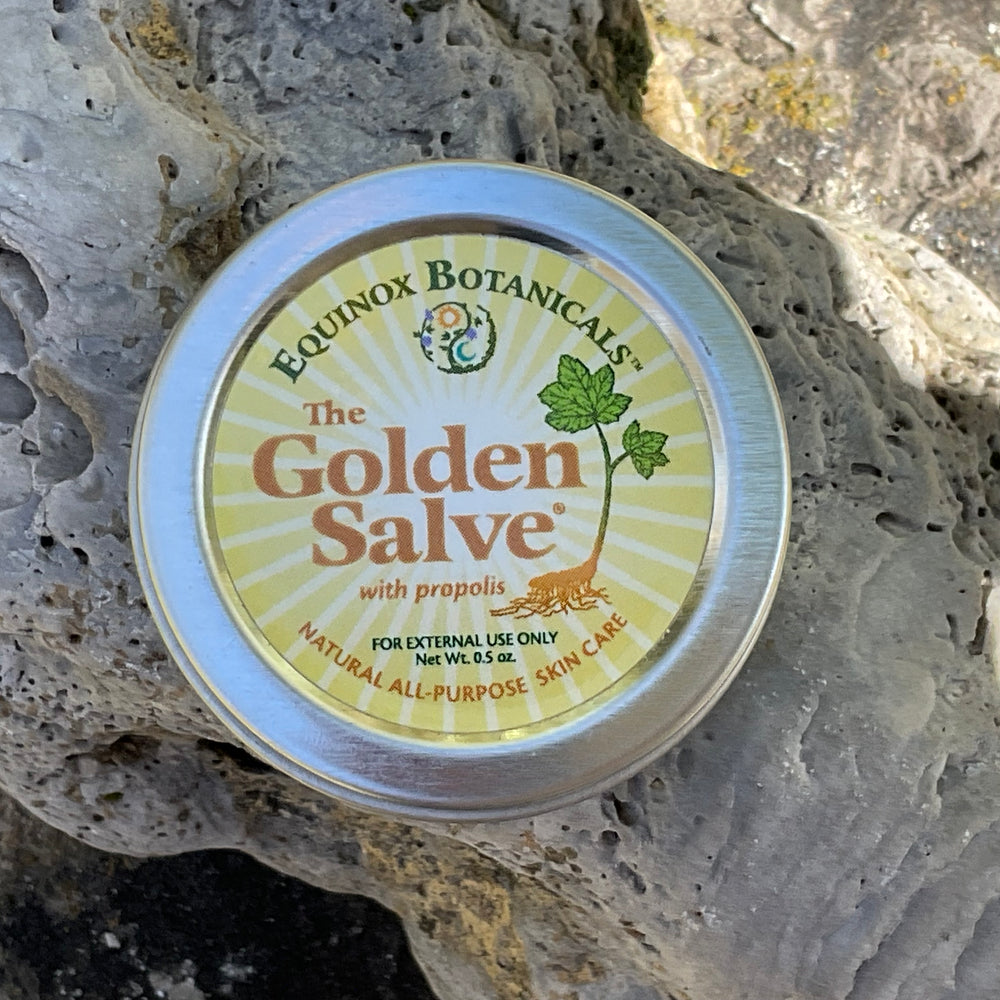 The Golden Salve - 1/2 oz screw top tin