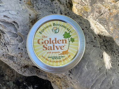 The Golden Salve - 1/2 oz screw top tin