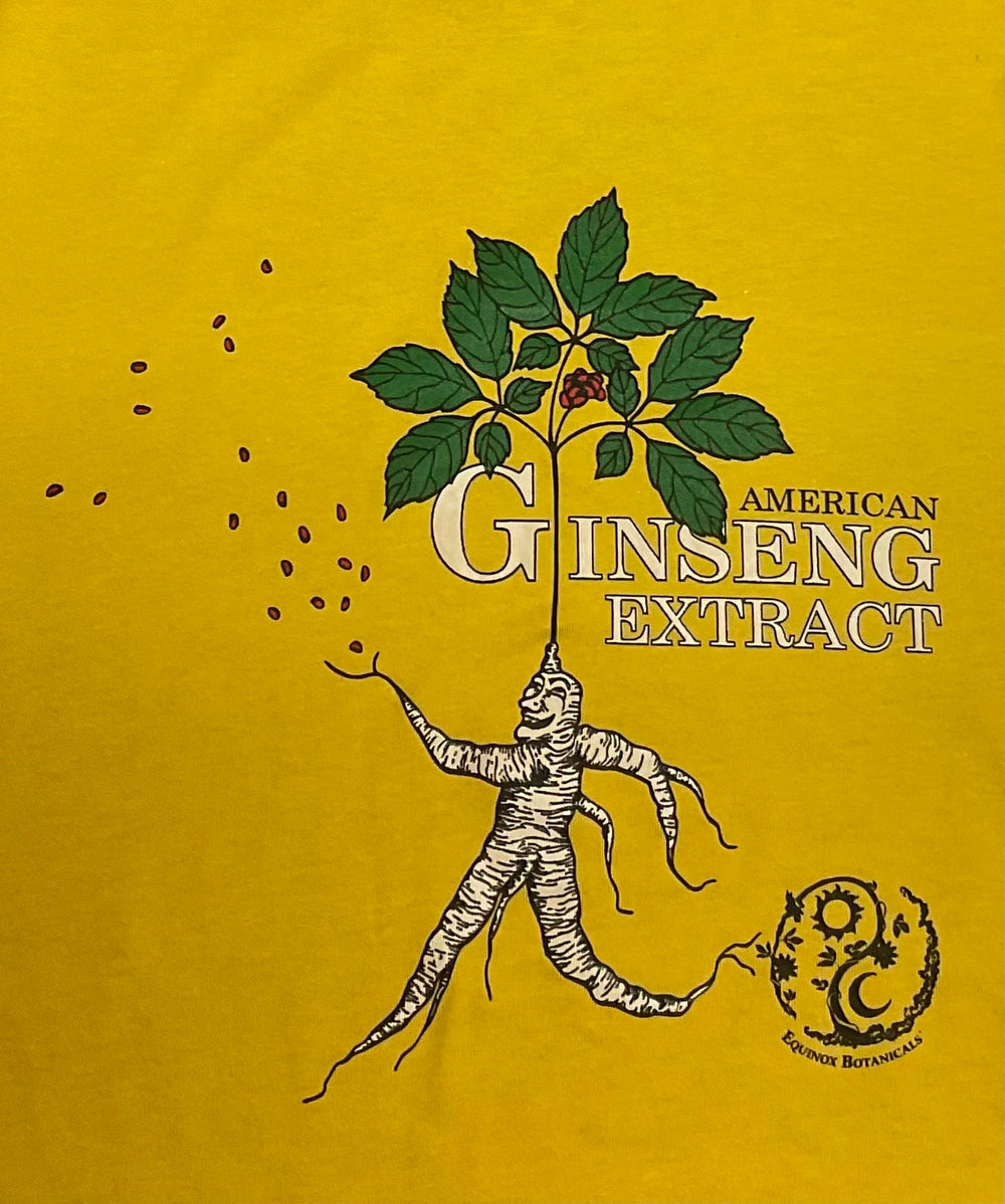 Equinox Botanicals’ American Ginseng Man T-Shirt